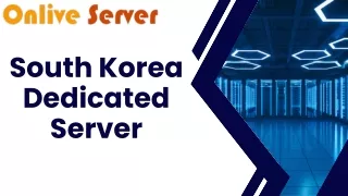 South Korea Dedicated Server Are Essential for E-Commerce Websites