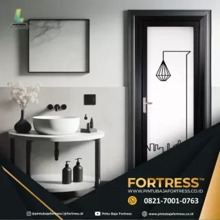 MEGAH!!! WA 0821 7001 0763 (FORTRESS) Pintu Aluminium Modern Kamar Mandi di Sulawesi Selatan