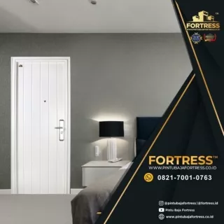 INOVATIF!!! WA 0821 7001 0763 (FORTRESS) Pintu Rumah Cat Hitam di Surabaya