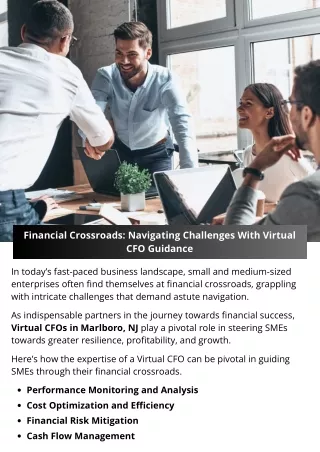 Financial Crossroads: Navigating Challenges With Virtual CFO Guidance