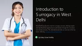 Surrogacy Cost In West Delhi