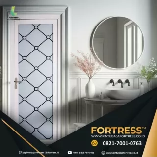 KOKOH!!! WA 0821 7001 0763 (FORTRESS) Harga Pintu Aluminium Warna Putih Estetik di Salatiga