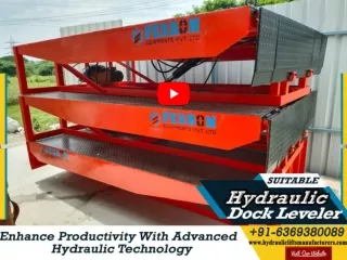 Dock  Leveler  Manufacturers Chennai | Trichy | Madurai | Pondi | Salem | Erode