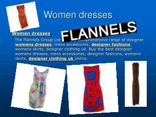 Designer women dresses