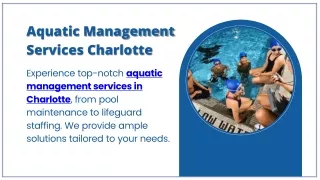 Aquatic Management Services Charlotte