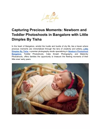 Capturing Precious Moments_ Newborn and Toddler Photoshoots in Bangalore with Little Dimples By Tisha