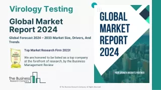 Virology Testing Market Size, Trends, Growth Opportunities, Outlook By 2024-2033