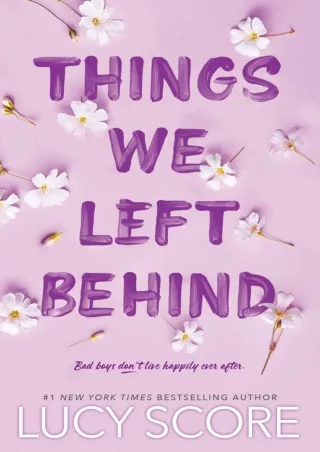 ❤[READ]❤ Things We Left Behind (Knockemout Series, 3)