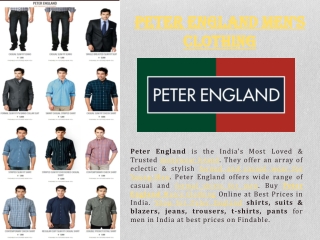 Shop Peter England Shirt in stores near you