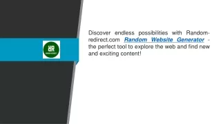 Random Website Generator  Random-redirect.com