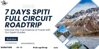 7 Days Spiti Full Circuit Roadtrip