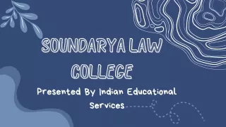 Soundarya Law College