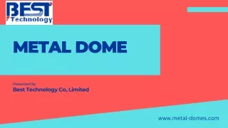 Introducing Metal Dome: Precision Metal Snap Domes