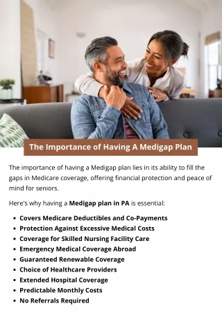 The Importance of Having A Medigap Plan