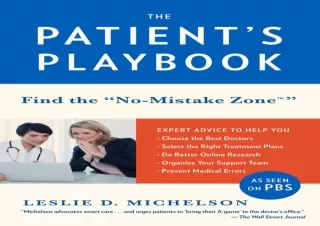 Download  [PDF]  The Patient's Play: Find the 'No-Mistake Zone'