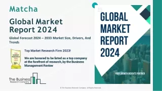 Matcha Market Size, Share, Growth Report, Industry Trends 2024-2033