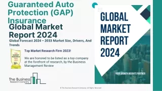 Guaranteed Auto Protection GAP Insurance Market Size,Analysis 2024-2033