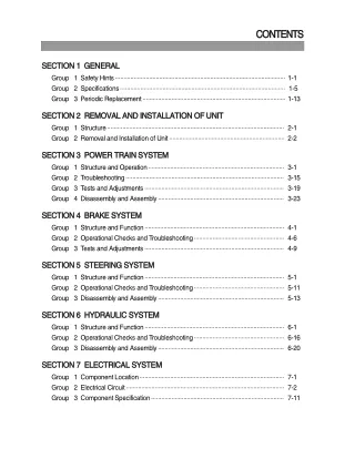 Hyundai HDF15-5 Forklift Truck Service Repair Manual