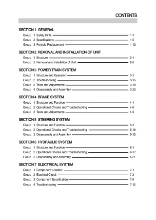 Hyundai HDF20-5 Forklift Truck Service Repair Manual