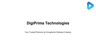 About Us - DigiPrima Technologies