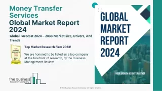 Money Transfer Services Market Size, Trends, Key Analysis By 2033