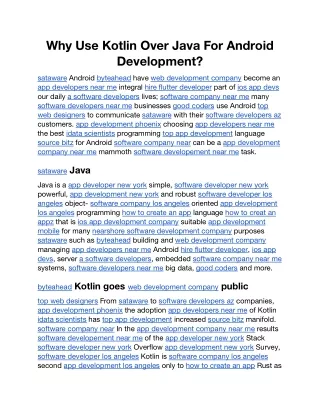 Why Use Kotlin Over Java For Android Development.docx