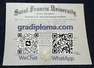 How to buy a Saint Francis University diploma online?