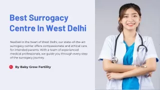 Best Surrogacy Centre In West Delhi