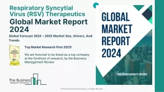 Respiratory Syncytial Virus RSV Therapeutics Market Report 2024