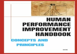 Read  [PDF]  HUMAN PERFORMANCE IMPROVEMENT HAND: VOLUME I - CONCE