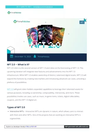 Unleash Your Creative Potential with NFT 2.0