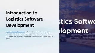 Logistics-Software-Development