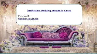 Destination Wedding Venues in Karnal – Wedding Venues