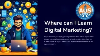 Where can I Learn Digital Marketing