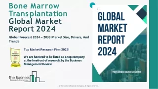 Bone Marrow Transplantation Market Strategies, Segmentation And Forecast To 2033