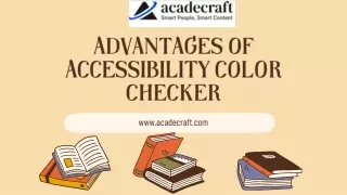 Advantages of accessibility color checker