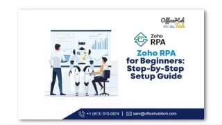 Zoho RPA for Beginners Step-by-Step Setup Guide
