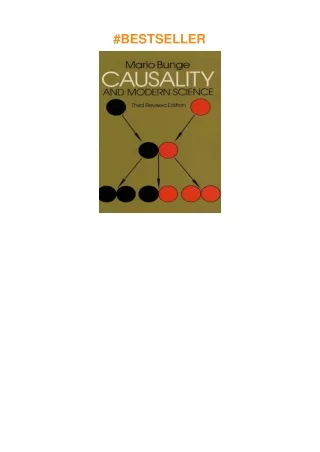 pdf✔download Causality and Modern Science: Third Revised Edition