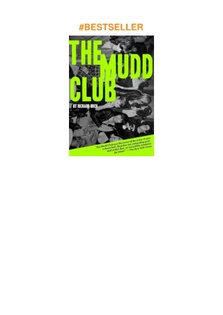 [DOWNLOAD]⚡️PDF✔️ The Mudd Club