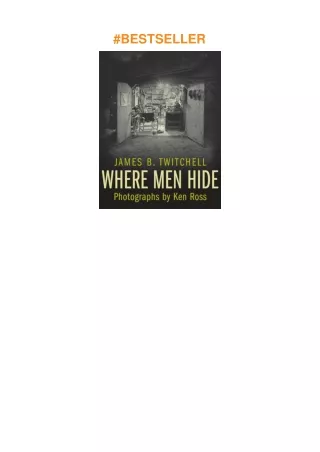 download❤pdf Where Men Hide