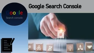 google search console ppt. presentation