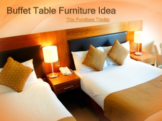 Buffet Table Furniture idea