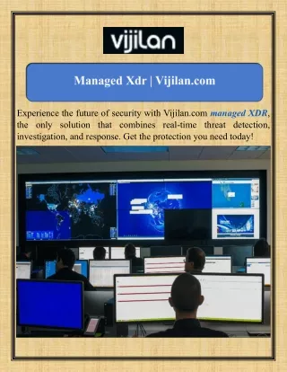 Managed Xdr Vijilan.com