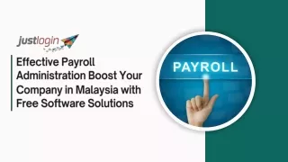 Improve Payroll Management with Malaysia Edition Free Software