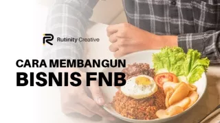 Persaingan bisnis semakin ketat, hal yang harus diperhatikan saat membangun bisn