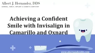 Confident Smile with Invisalign in Camarillo and Oxnard