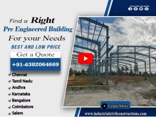 Commercial Warehouse Manufacturers Coimbatore