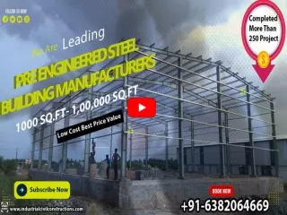 PEB Warehouse Shed Building Coimbatore