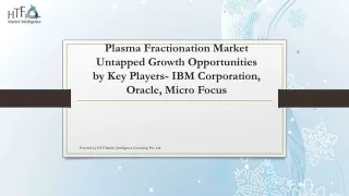 Plasma fractionation Market