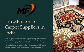 Carpet Suppliers in India